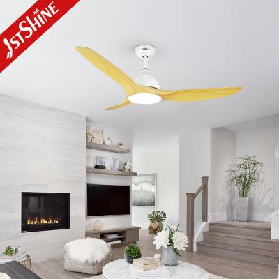 China OEM 52 Inch LED Light Ceiling Fan Remote Control 3 Speed Choice for sale