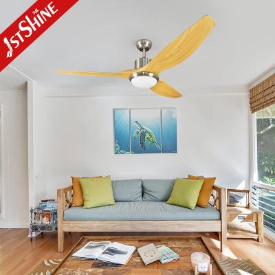 China 100% Copper DC Motor Modern Plastic Ceiling Fan With Led Light Remote Control for sale