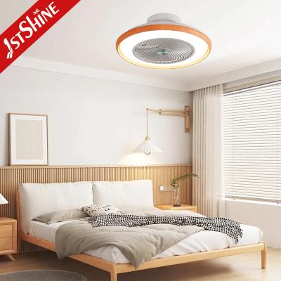 China Smart Control Bladeless LED Ceiling Fan Modern Style DC Motor Dimmable LED Light for sale