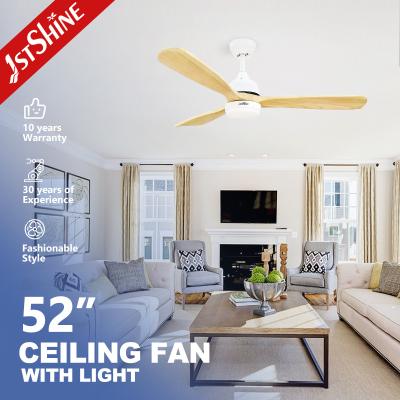 China OEM Dimmable LED Ceiling Fan Energy Saving 220V DC Copper Motor for sale