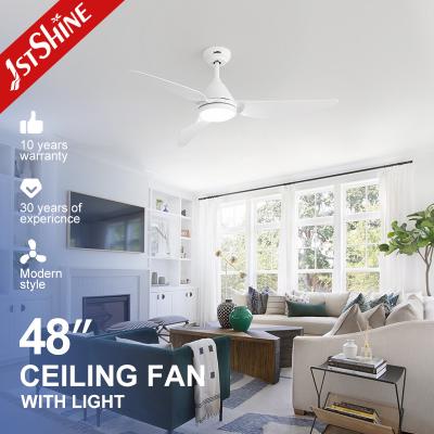 China 48 Inches Modern Led Smart App Control Ceiling Fan With Light For Smart Life for sale