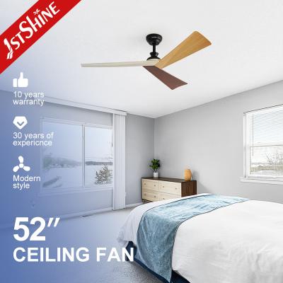 China 52 Inches ABS Blade Ceiling Fan Without Light Energy Saving with Remote and Smart APP Control for sale