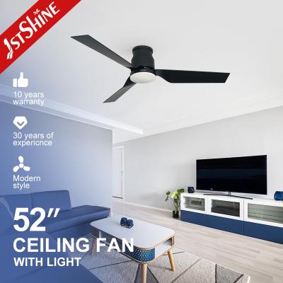 China 52 Inches LED Lighting ABS Plastic Ceiling Fan 220V For Home Decor for sale