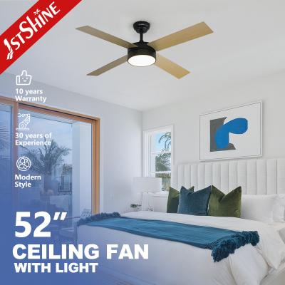 China 52 Inches Indoor Ceiling Fan With Light DC Motor Amart Control for sale