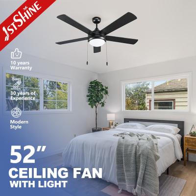 China 110V 220V AC No Sound Ceiling Fan Modern Design Plywood Blades for sale