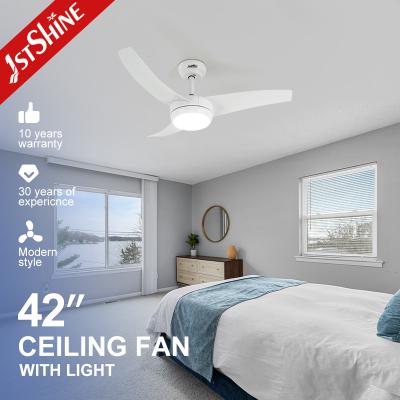 China 6 Speed Remote Control Small LED Ceiling Fan , Modern Ceiling Fan For Bedroom for sale