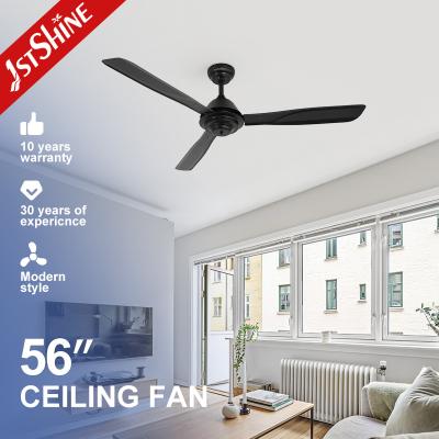 China Patio 52 Inch Industrial Metal Blade Ceiling Fan With Remote Control for sale