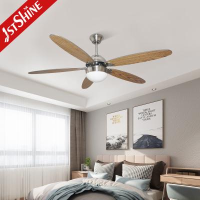 China 230V AC Motor Indoor 5 MDF Blades LED Ceiling Fan for sale