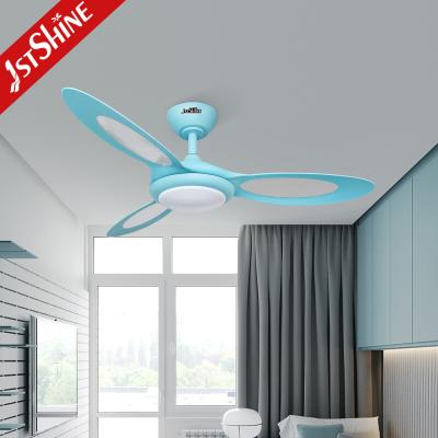 China 44 Inch 3 ABS Blades Dimmable LED Ceiling Fan 230V For Bedroom for sale