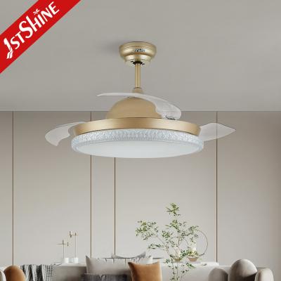 China Modern 42 Inch 220V 50Hz Bladeless LED Ceiling Fan For Bedroom for sale