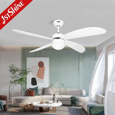 China 230V Plywood Blade LED Ceiling Fan With 6 Speeds Remote Control for sale