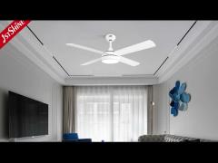 Low Noise Remote LED Ceiling Fan With MDF Blade DC Motor Ceiling Fan