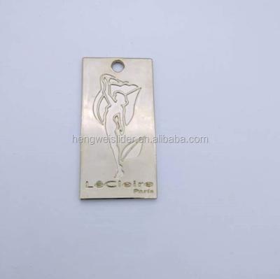 China Other Bag Garment Accessories Metal Zipper Pull Silver Gold Metal Zipper Slider Customized for sale