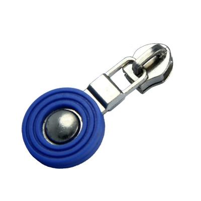 China Nickel Free Custom Metal Metal Puller For Zippers Ends Key Zip Sliders With Letter Logo For Purse And Garment for sale