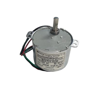 China Totally Enclosed 220/240V Totally Enclosed Reversible AC Motor Rated Frequency 50/60hz for sale