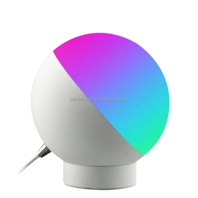 China Modern Benexmart LED wifi RGB Table Lamp Light Dimmable Music RHYTHM APP WIFI Smart Voice Control Home Google Alexa Ama Home for sale