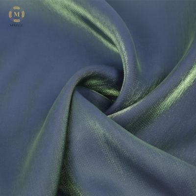 China Good Selling Single Plain Polyester Rayon Glossy Fabric 20D*32S/R 16257 for sale