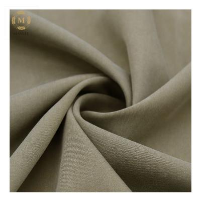 China 12328# 79%modal 21%polyester 4%spandex twill sustainable woven fabric for womens coats pants dresses for sale