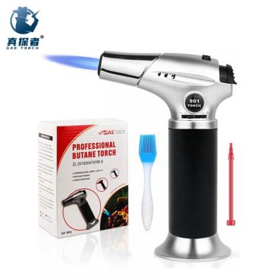 China Best Custom New Arrival GF901 Butane Refillable Gas Wholesale Torch Lighter for sale