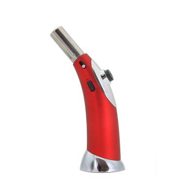 China Welding Lighter GF922 Butane Gas Blowtorch Elbow Torch Lighters CE ISO Refillable for sale