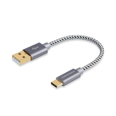 China Mobile Phone Short USB To USB C Cable 3A Fast Charging Cable for sale