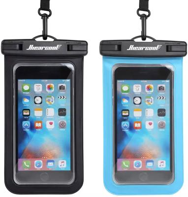 China Waterproof Universal Waterproof Case, Hiearcool Waterproof Phone Pouch Compatible For iPhone 13 12 11 pro Max XS Max Samsung Galaxy s10 for sale