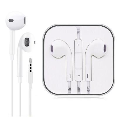 China Earbuds EarPods Headphones with 3.5mm Plug Microphone with Built-in Remote to Control Music Phone Call and Volume Wired Earbud for Apple for sale