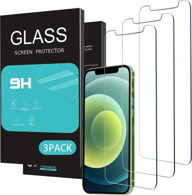 China For iPhone 14 Screen Glass Protector Compatible For iPhone 11/iPhone XR 6.1 inch 3 Pack Tempered Glass for sale