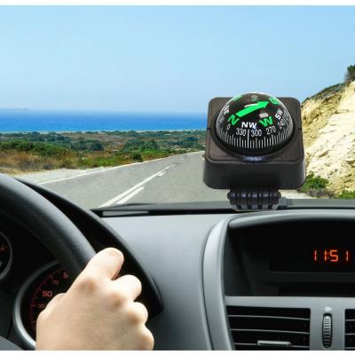 China Adjustable Compass Ball Navigation Boat Compasses Guide Car Dashboard Compass For Car Boat Recycling Hike Truck for sale