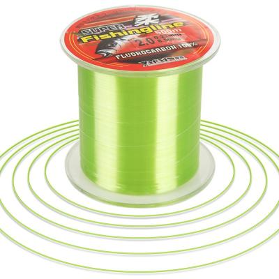 China Float Marker 200M Light Green Strong Abrasion Resistance Fly Fishing Line Strong Nylon Yarn Sea River for sale