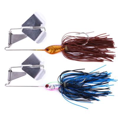 China ABS Plastic 16g Fish Beard Guy Tassel Lure Bait Long Pulled Metal Groundbait Beard Bait Fishing Lure Lures Factory for sale