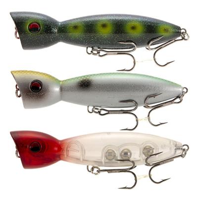 China Best 18cm 80g ABS Hard Lure Big Snap Lure 3D Eyes Realistic Swimbait Top Water Fishing Lures for sale