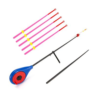 China Outdoor Sport Rod Tip Fishing Accessories ABS Mini Ice Fishing Rod Winter Portable Fishing Rod for sale