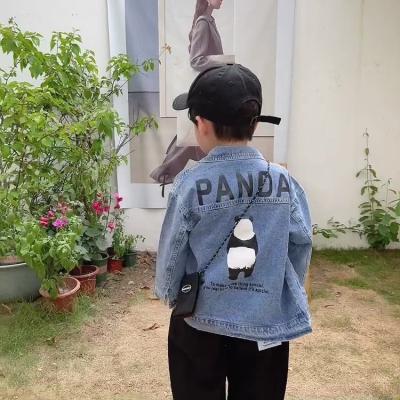 China Custom Color Fade Proof NVFelix Jeans Kids Unisex Clothes Wholesale Fashion DIY High Quality Printed Denim Jackets for sale