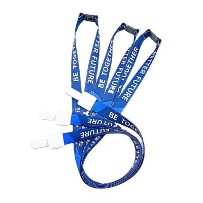 China 2022 New High Quality Polyester Neck Lanyards Cell Phone Key Chain Case Lanyard With Logo Custom for sale