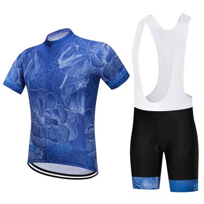 China Complete Production Line Breathable Custom Sports Wear , Women Cycling Custom Cycling Wear Jersey for sale