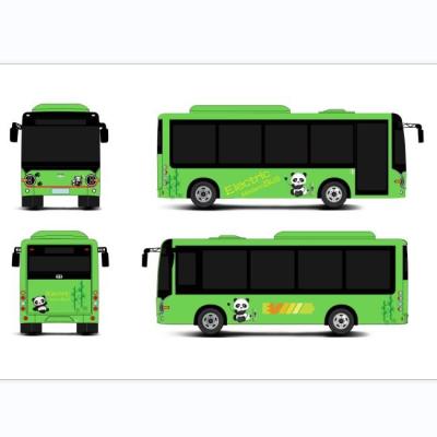 China 2h Fast Charging Time Electric Mini Bus Zero Emission 6.6m 69km/h for sale