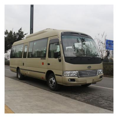 China 7m Diesel Coaster Buses 25 Seater Manual 5 Gears For public transportation. for sale