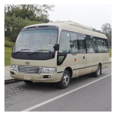 China 7m diesel Coaster Buses Manual 5 Gears 26 seater inner city bus for public transportation. for sale