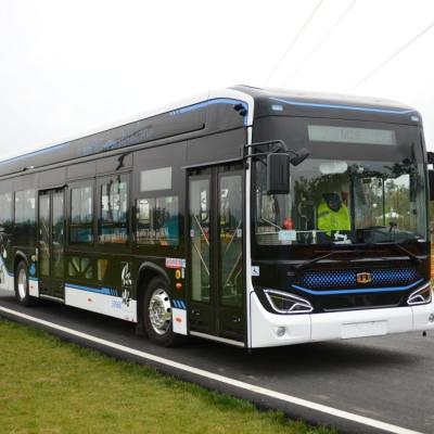 China Autobús eléctrico bajo de la ciudad del E-autobús los 280-650km del piso de LHD el 12m con 46 asientos en venta