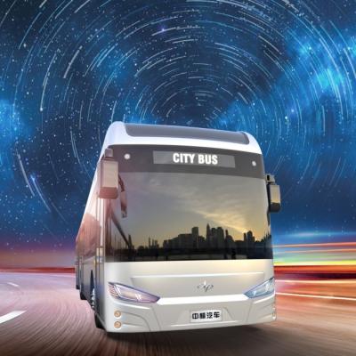 China 18 M Electric Brt City Bus Top speed 69km/h 50 seats long distance electric bus for sale