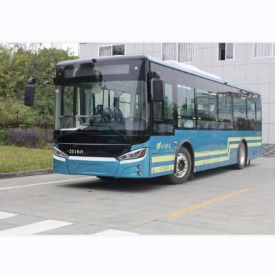 China motor manual diesel ZEV City Bus de Yuchai da direção de poder da capacidade 37 LHD Rhd de 12m à venda