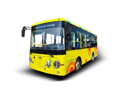 China Autobuses eléctricos de batería 6.6m 24 plazas de dos pasos de transmisión automática. en venta