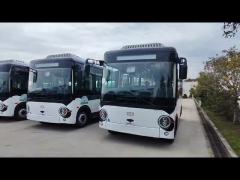 5.9m 14 seats Electronic Bus Electric City Bus 1 step bus Zero emission