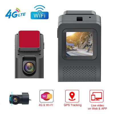 China 4G Remote Monitor 4G Dash Cam JC400-A With Dual Cameras Live Video GPS Tracking WiFi Remote Monitoring Car DVR Camera Recorder APP Web for sale