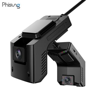 China Car DVR IR Night Vision Phisung T2 4G Dash Camera Phisung 4G Dash Camera Cloud ADAS Dash 4G GPS Vehicles GPS Front And Interior DMS CMSV6 CMSV7 for sale