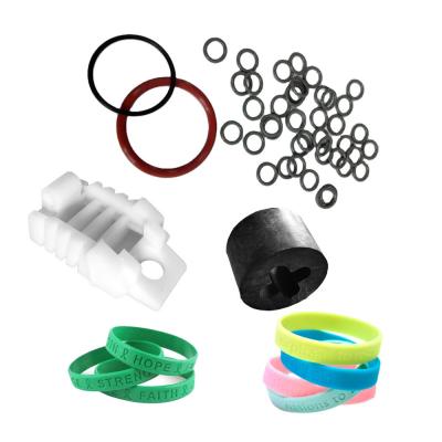 China EPDM Nitrile Rubber NBR O Ring Rubber Strip Seals With Custom Shape for sale