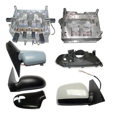 China Plastic Injection Molding Headlight Mold P20/718/738/NAK80/S136 Plastic Car Parts Mould for sale