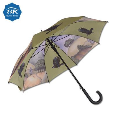 China OEM Windproof Manufacturer Custom Full Color Printed Gifts Corporate Umbrellas Rain Umbrella for sale