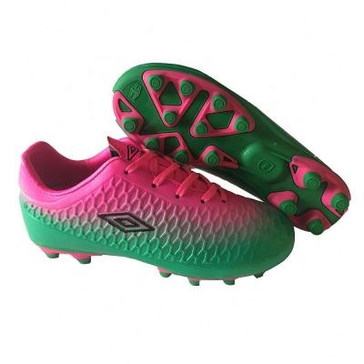 China Wholesale Women's Football Cutie TPU Fashion Soccer Shoes,Children's Football PU Soccer Shoes Factory High-Grade Production for sale